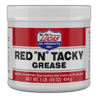 Lucas Oil 10574 Red N Tacky Grease Tub - 1 lb.