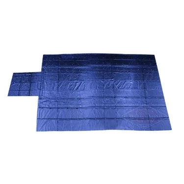 Lumber Tarp - 20' x 28' (6' Drop & Flap) - 14 oz./18 oz. Combo Blue Tarp