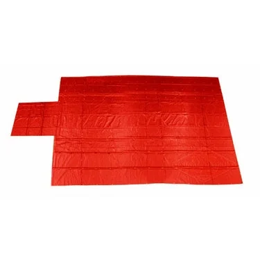 Lumber Tarp - 24' x 28' (8' Drop & Flap) - 14 oz./18 oz. Combo Red Tarp