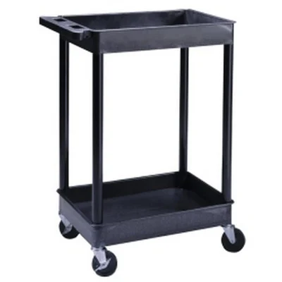 Luxor TC11 Cart Serv Plas 2Tub 24"D X 32"W