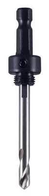 M.K. Morse MA34 3/8" Hex Hole Saw Arbor 1/2"-20 Thread, Fits MHS09 - MHS19