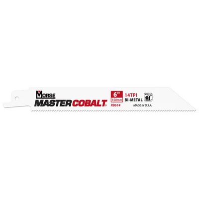 M.K. Morse RB818T05 8" x 3/4" x .035" Master Cobalt Bi-Metal Reciprocating Blade