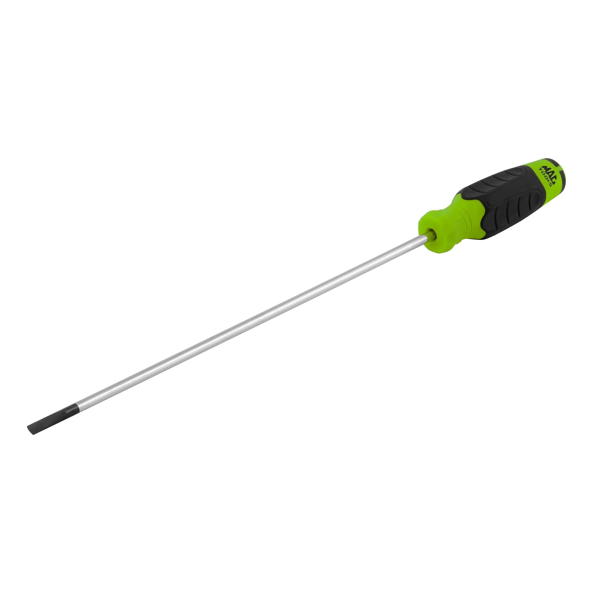 Mac-Grip™ Long Cabinet Screwdriver 1/4" x 12" - Green