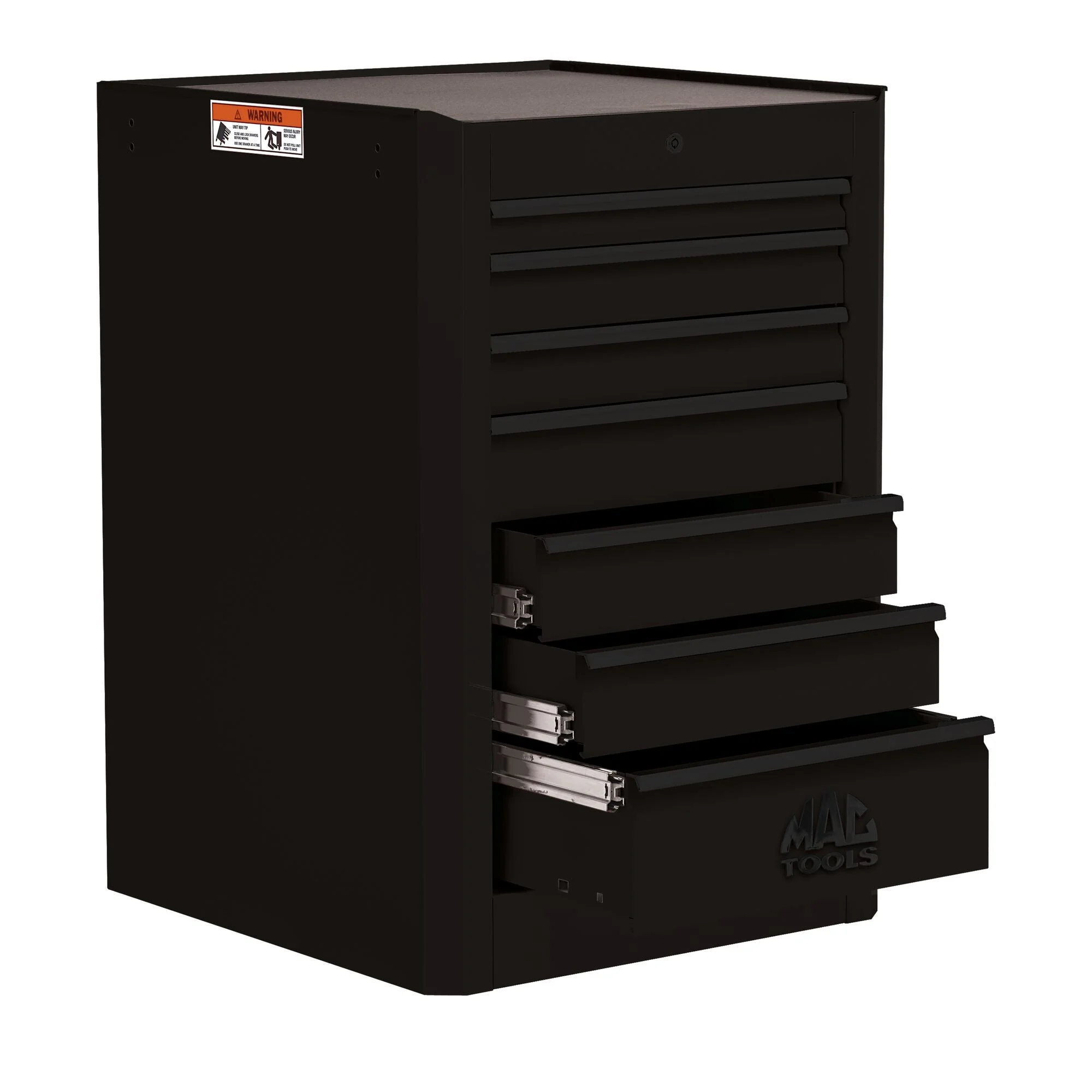 Macsimizer 7-Drawer Side Box - Flat Black
