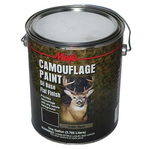 Majic 8-0851 Black Camouflage Paint 1 gal.