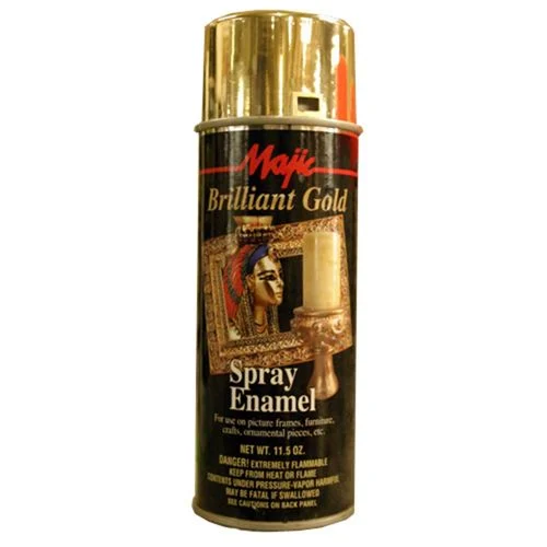 Majic 8-20133 Brilliant Gold Spray Enamel 11.5 oz.