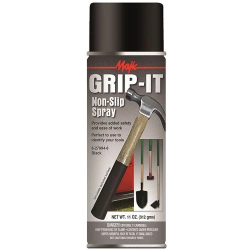 Majic Aerosol Paint, Black Non‑Slip 11 oz.