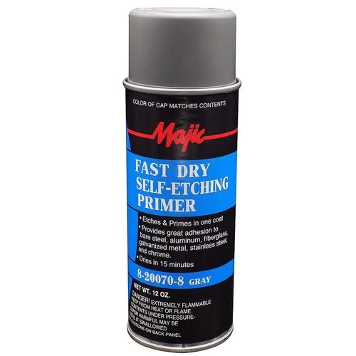 Majic Gray Self Etching Primer Spray Paint, 12 Oz.