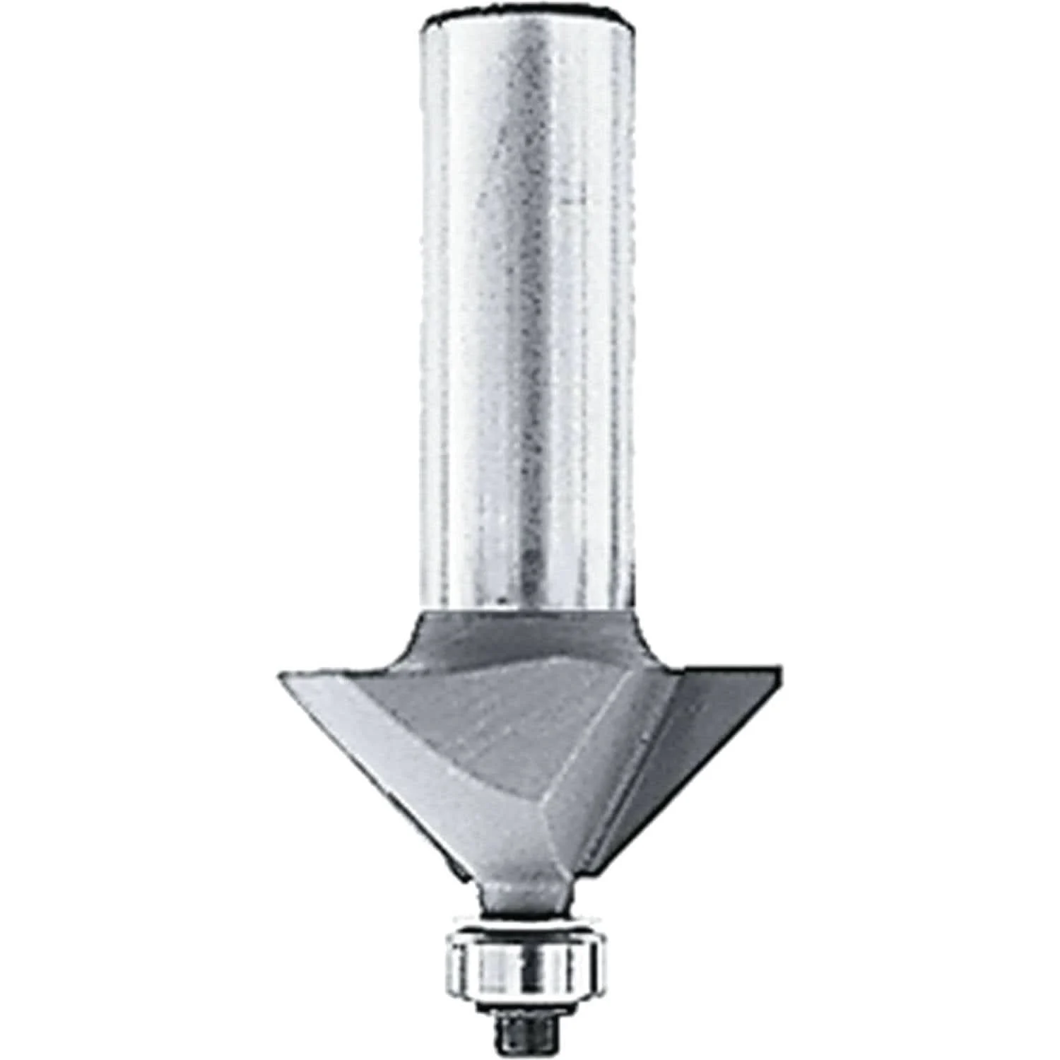 Makita 733285-A Router Bit 45 Chamfer 5/8" Length., 2 Flute, 1/2" SH, C.T.