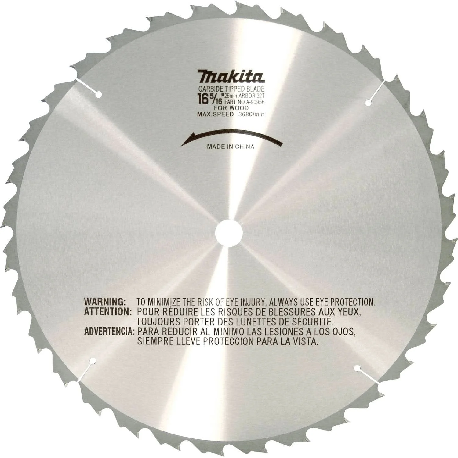 Makita A-90956 16-5/16" 32T Carbide-Tipped Circular Saw Blade
