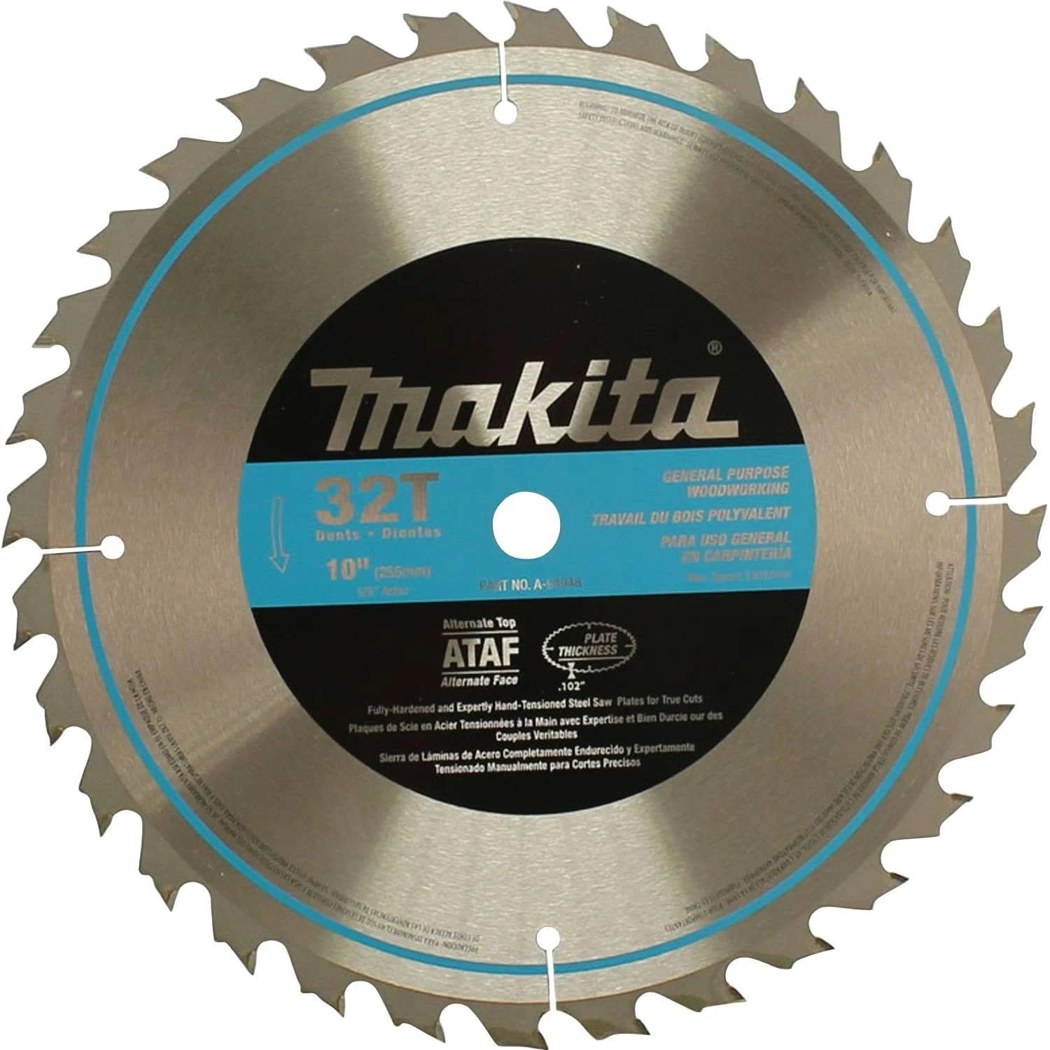 Makita A-94948 10"Â 32T Carbide-Tipped Table Saw Blade