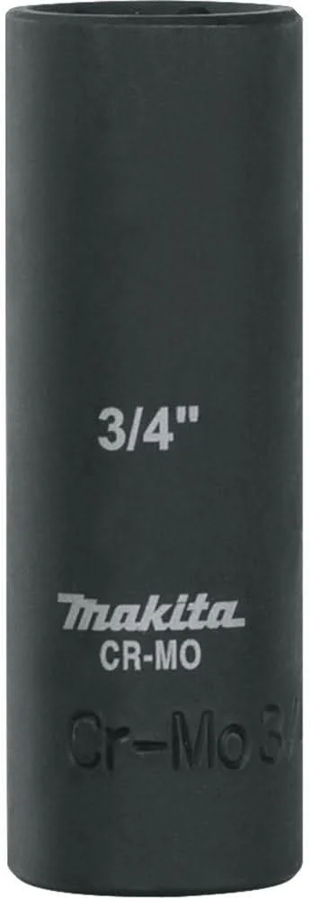 Makita A-96291 3/4" Deep Well SAE Impact Socket, 1/2" Drive