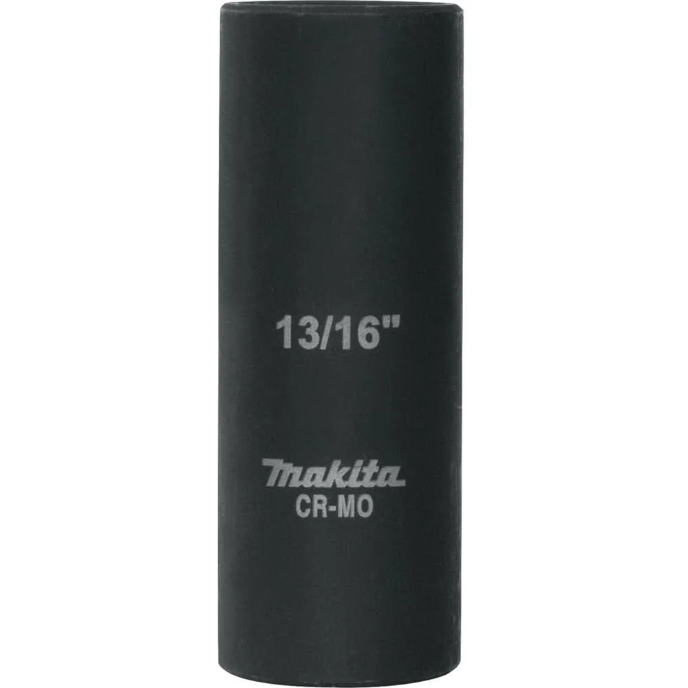 Makita A-96300 13/16" Deep Well SAE Impact Socket, 1/2" Drive