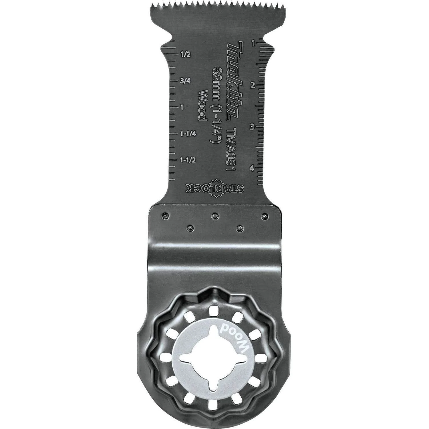 Makita B-67066 StarlockÂ Oscillating Multi-Tool 1-1/4" High Carbon Steel Curved Plunge Cut Blade