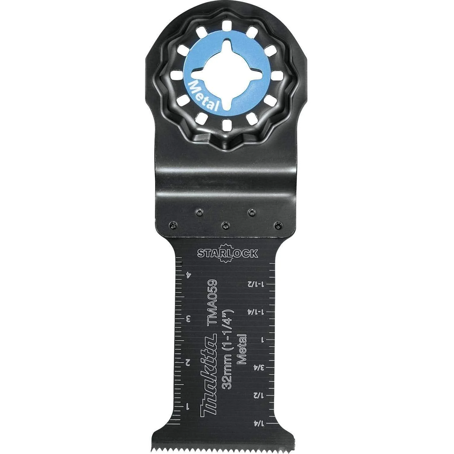 Makita B-67103 Starlock Oscillating Multi-Tool 1-1/4" Bi-Metal Plunge Cut Blade for Metal Cutting
