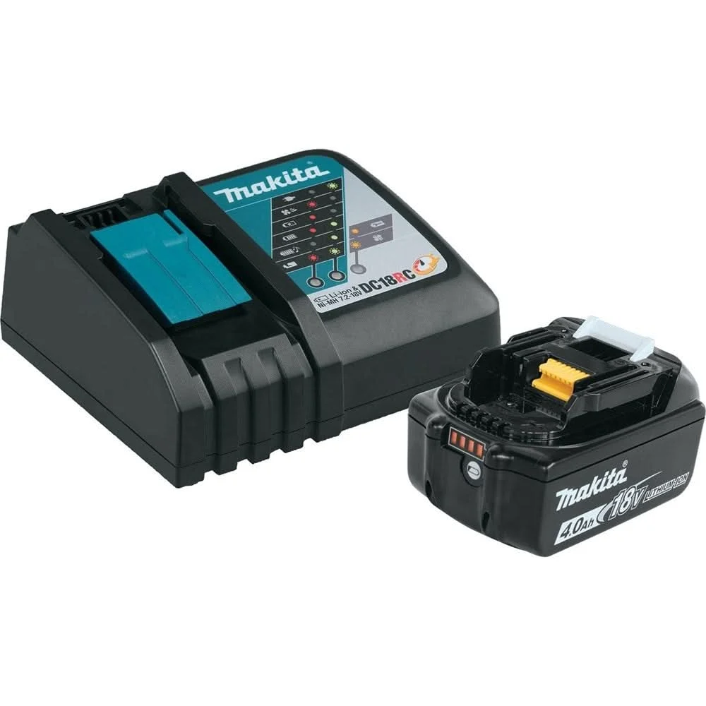 Makita BL1840BDC1 18V LXTÂ Lithium-Ion Battery and Charger Starter Pack (4.0Ah)
