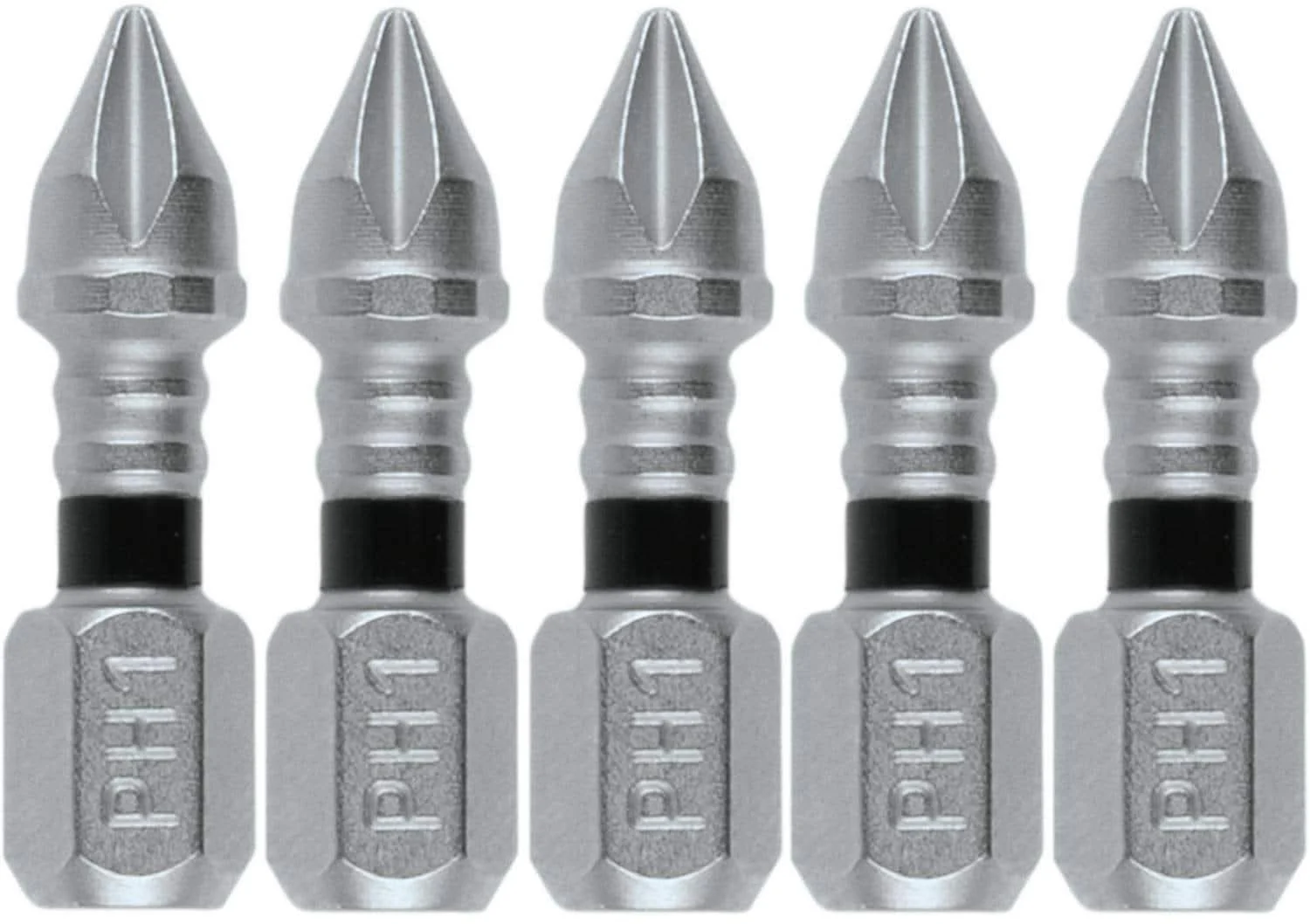 Makita E-00549 Impact XPS #1 Phillips 1" Insert Bit, 5/pk