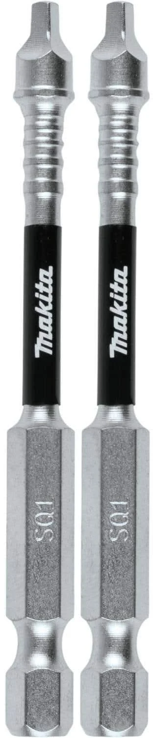 Makita E-01161 Impact XPS #1 Square 3" Power Bit, 2/pk