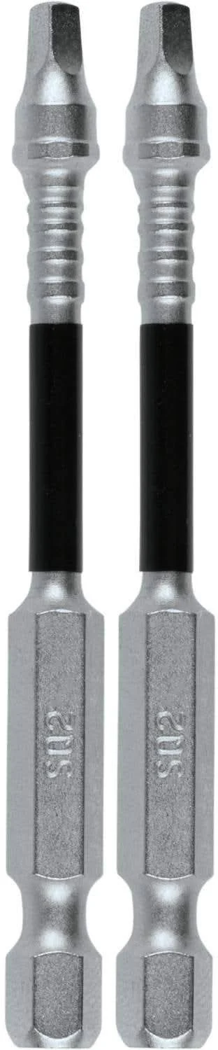 Makita E-01177 Impact XPS #2 Square 3" Power Bit, 2/pk