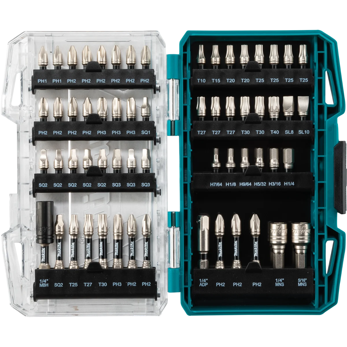 Makita E-01644 Impact XPS 60 Pc. Impact Bit Set