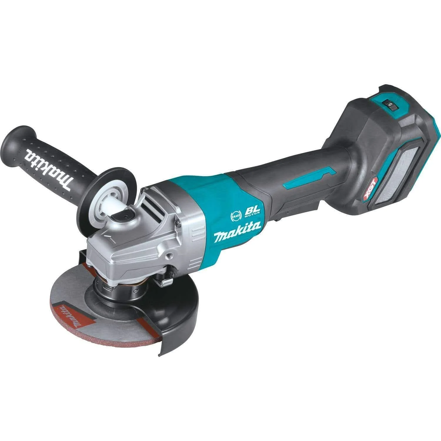 Makita GAG06Z 40V max XGT Brushless Cordless 4-1/2"Â / 5" Paddle Switch Angle Grinder, with Electric Brake, AWS Capable, Tool Only