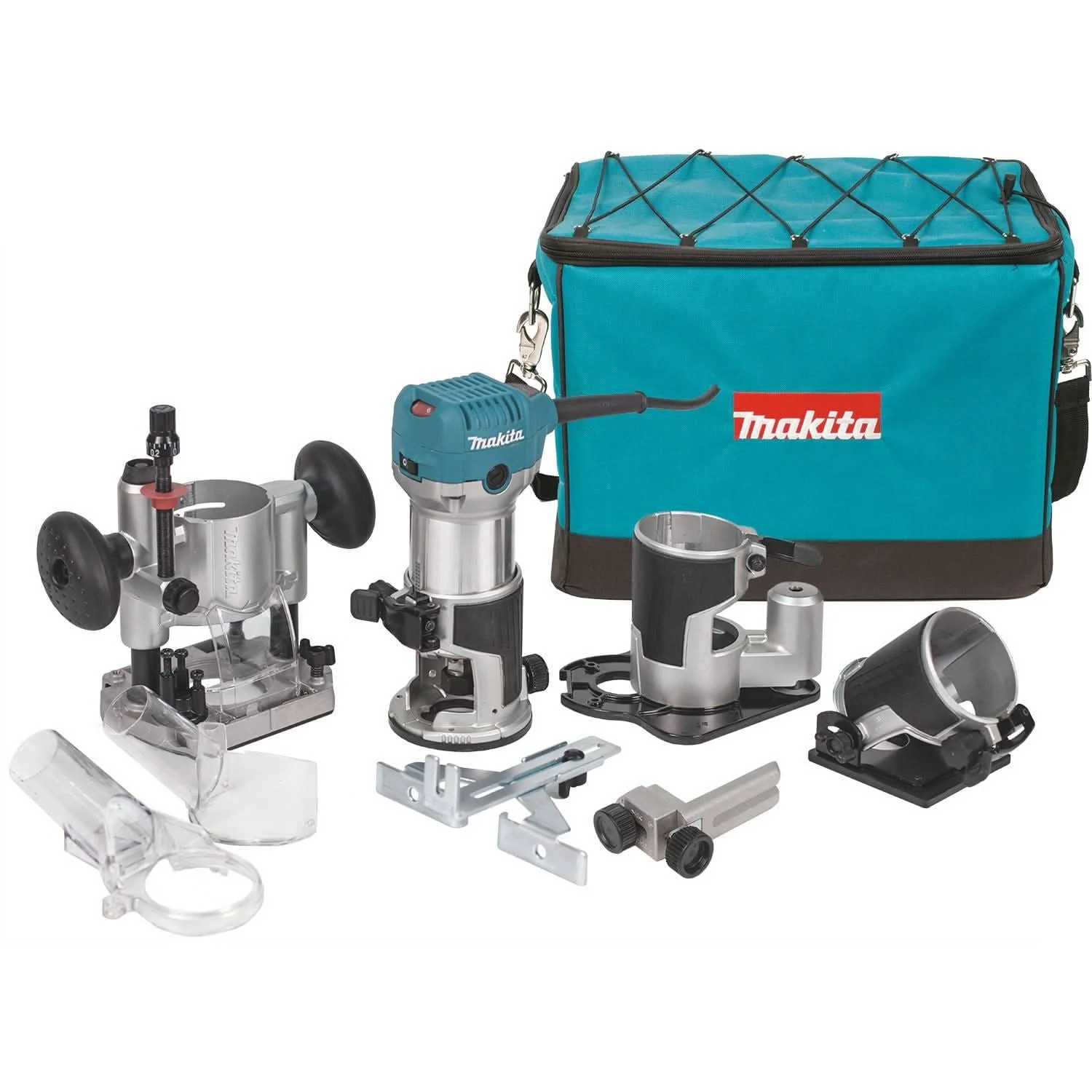 Makita RT0701CX3 Corded 1-1/4 HP* Compact Router Kit