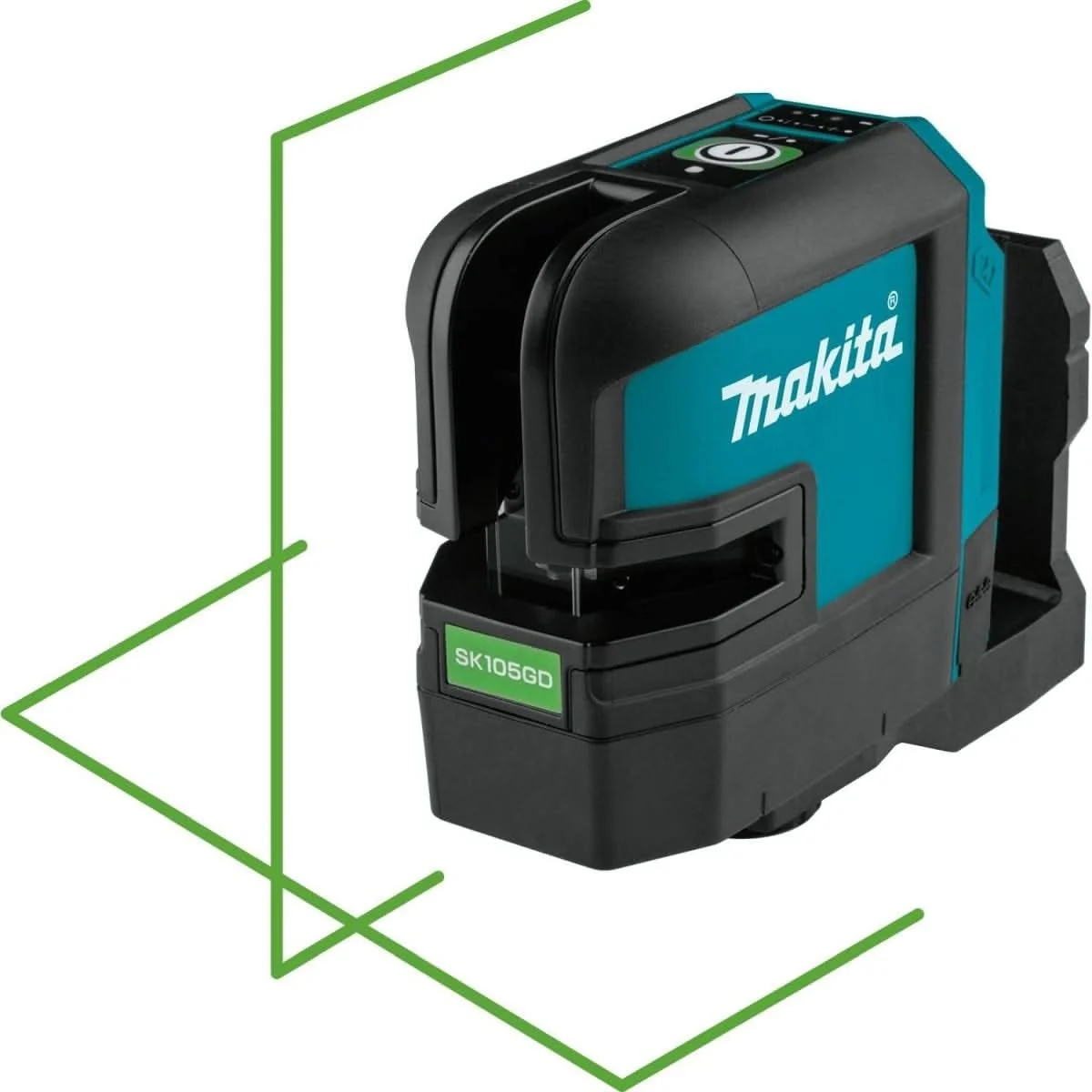 Makita SK105GDZ 12V max CXT Lithium-Ion Cordless Self-Leveling Cross-Line Green Beam Laser, Tool Only