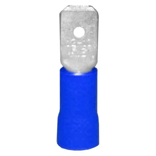 Male Disconnects-Vinyl Insulated Barrel for #12-#10 AWG (16 pack)