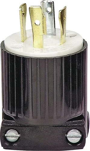 Male Power Cord Locking Plug 4 Prong 125/250 Volt 20 Amp