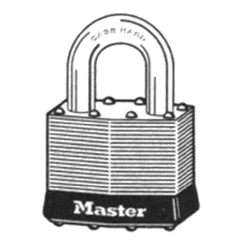 Master Lock 2-1/2" #7 PADLOCK KEYED DIFFERENT