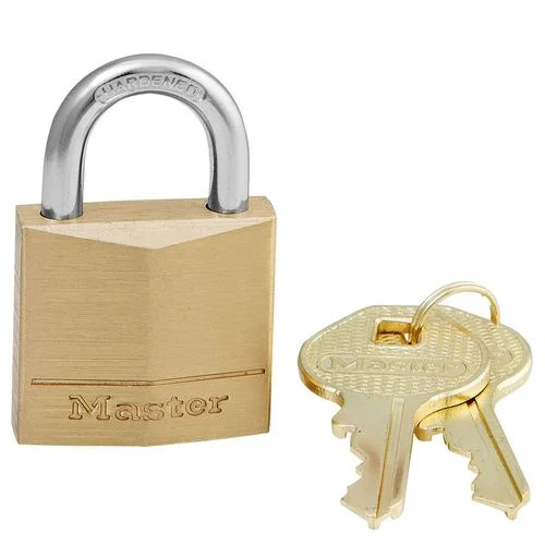 Master Lock Solid Brass Padlock No. 130D