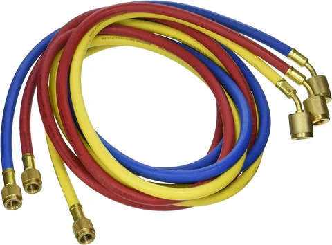Mastercool 45396 3 Piece 96" A/C Hose Set with Automatic Shut Off Valves