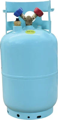 Mastercool 67010 30 Lbs R134A Recovery Tank With Float Turn Off Switch