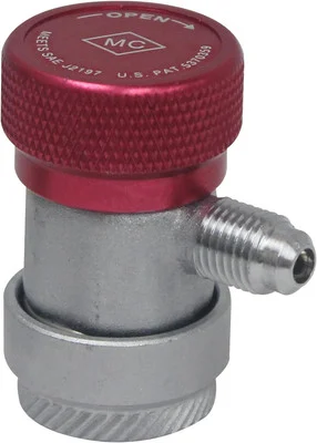 Mastercool 82834-E High-Side Manual R134a 1/4" FL-M x 16mm Quick Coupler