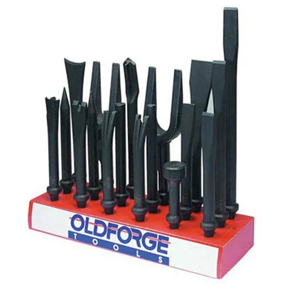 Mayhew Tools 37394 Pneumatic Tool Set on Display Block, 18 Piece