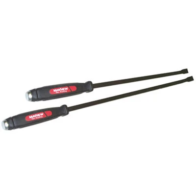 Mayhew Tools 61353 Dominator Pry Bar Set 2 Pieces, Includes 25" Curved End and 31" Curved End