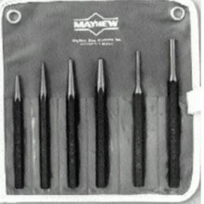 Mayhew Tools 62030 Punch Kit, 6pc