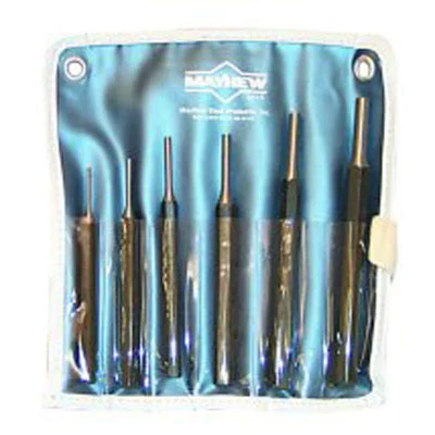 Mayhew Tools 62075 Pin Punch Set, 6 Pieces