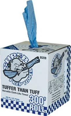 MDI Wipes Lint-Free Super Prep Towel Blue 300' Roll Solvent Resistant (95119)