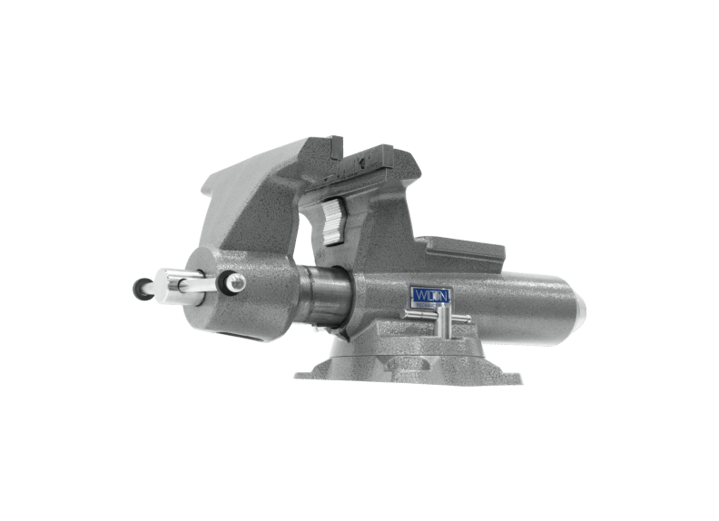 Mechanics Pro Vise 10" Jaw Width, 12" Jaw Opening, 360° Swivel Base