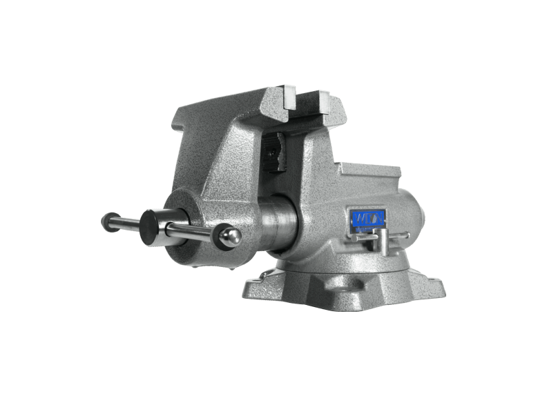 Mechanics Pro Vise 6-1/2" Jaw Width, 6" Jaw Opening, 360° Swivel Base