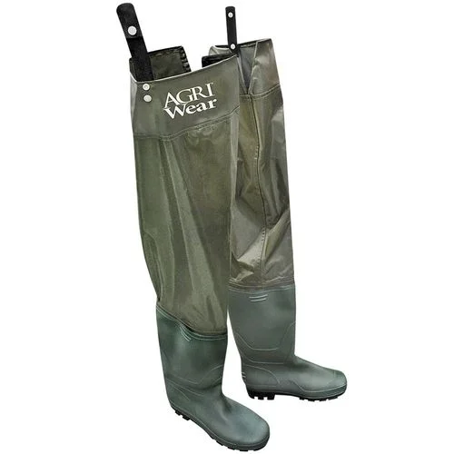 Men's Size 14 PVC Boot Hip Wader