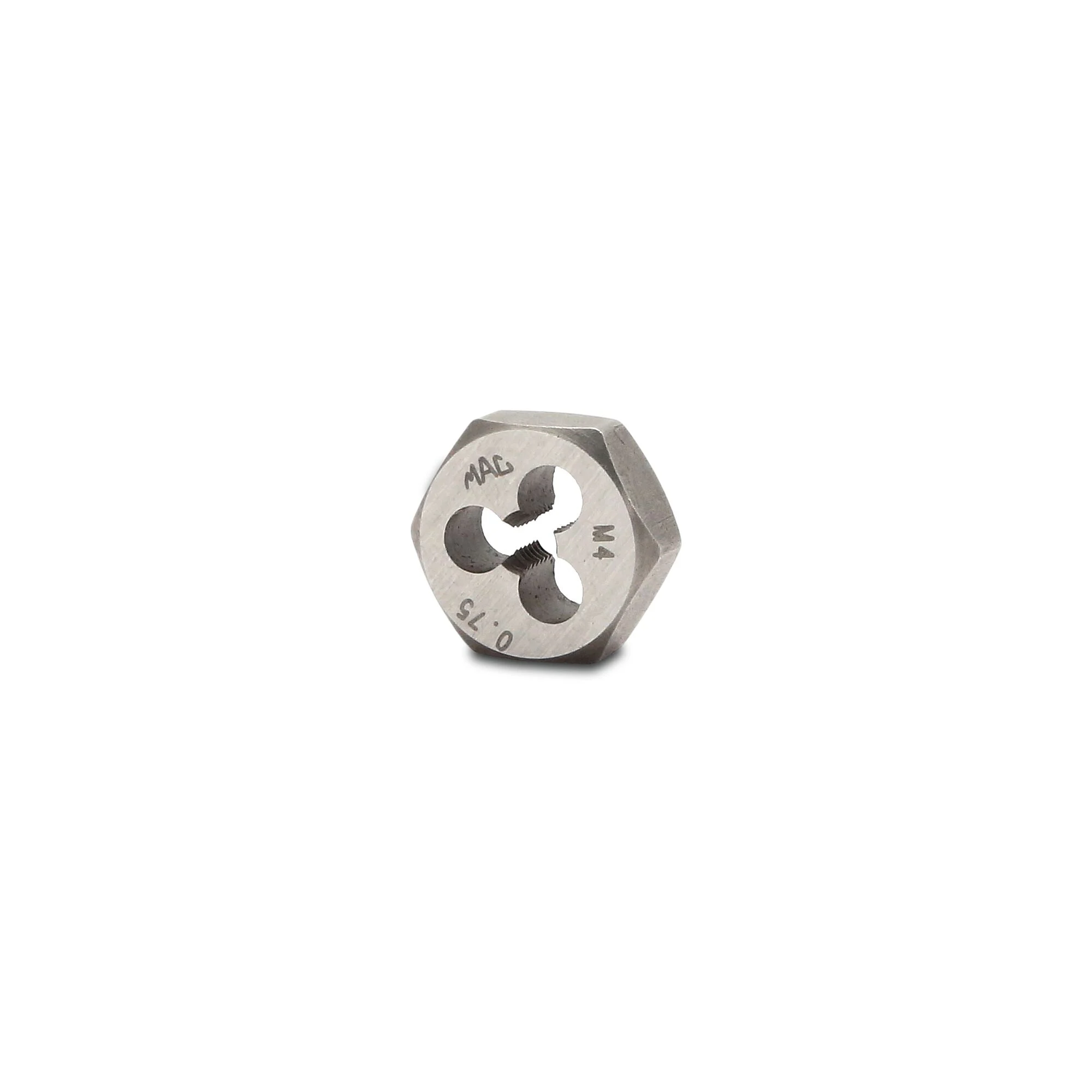 Metric Hexagonal Die M4-0.75 - 5/8" Shank