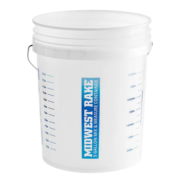 Midwest Rake 5 Gallon Multi-Purpose Mixing Bucket