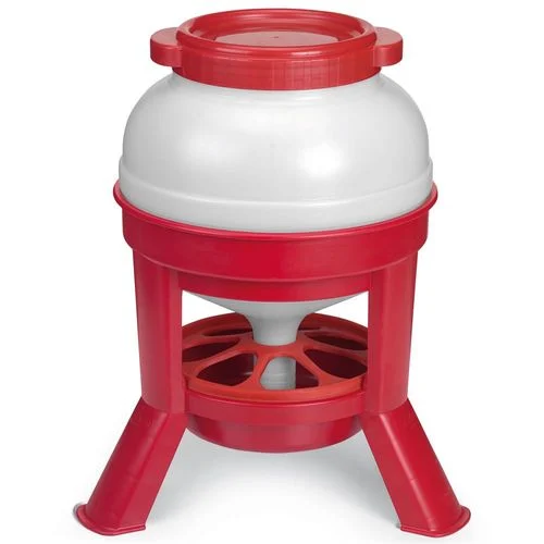 Miller Plastic Dome Feeder, Poultry, 35 Gallon