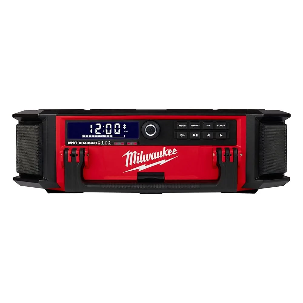 Milwaukee 2950-20 M18 PACKOUT 10-Speaker Bluetooth Jobsite Radio + Charger