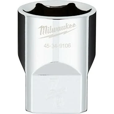 Milwaukee 45-34-9106 1/2" Drive 7/8" SAE 6-Point Socket with FOUR FLAT Sides