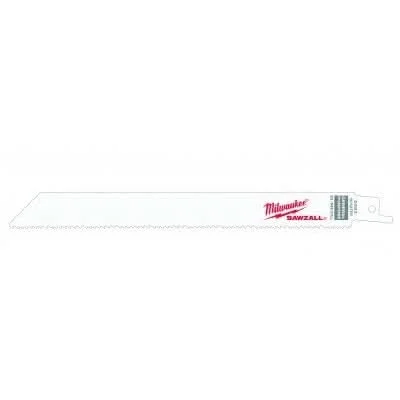 Milwaukee 48-00-5093 8" 8/12 TPI SAWZALL Recip Blades (5 Pk)