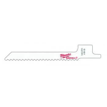 Milwaukee 48-00-5161 3-5/8" 10 TPI SUPER SAWZALL Recip Blade (5 PK)