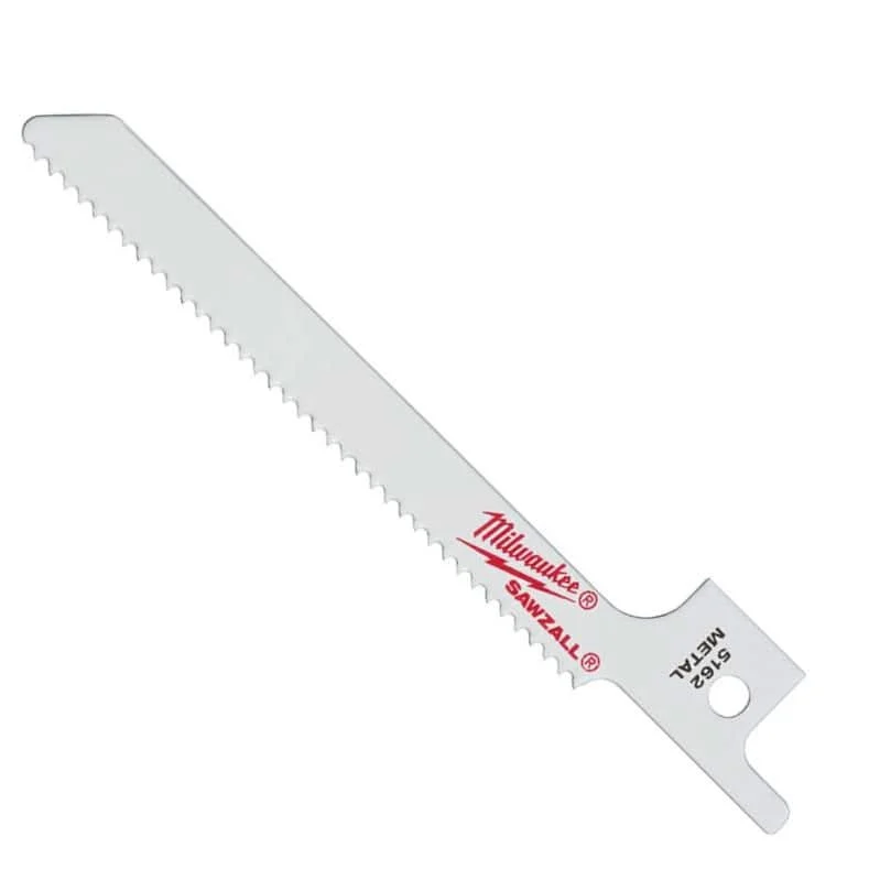 Milwaukee 48-00-5162 3-5/8" 14 TPI SUPER SAWZALL Recip Blade (5 PK)
